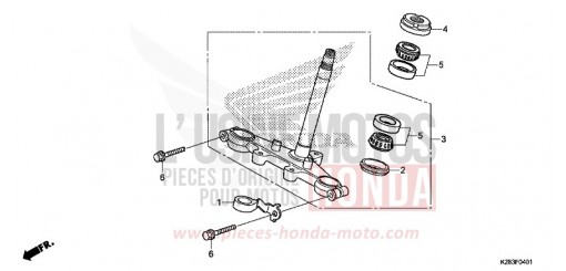 LENKSCHAFT (CRF125F/FB K) CRF125FK de 2019